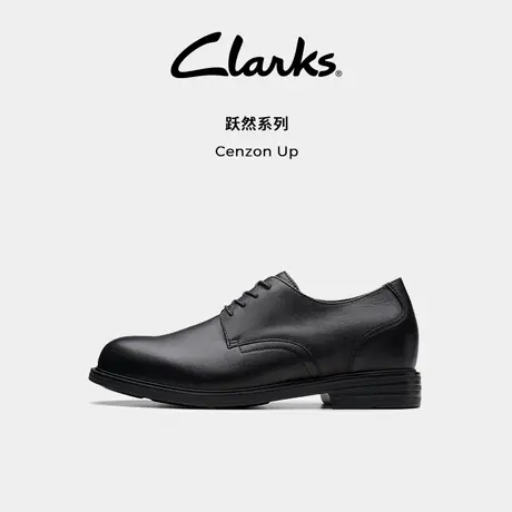 Clarks其乐Cenzon Up新品春夏商务内增高牛皮德比鞋正装皮鞋商品大图