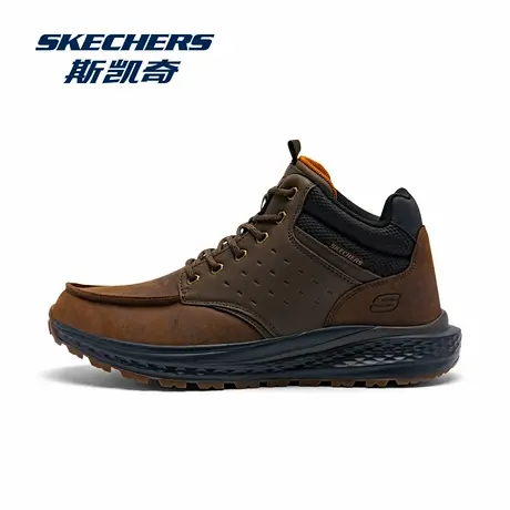 Skechers/斯凯奇马丁靴男款2025秋季新款休闲运动高帮鞋真皮潮鞋商品大图
