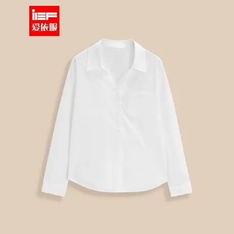 IEF/爱依服【微胖】大码女装2025秋季新款韩版时尚通勤气质衬衫商品大图