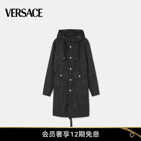 【新年礼物】VERSACE/范思哲 男士Barocco Silhuette提花派克外套图片