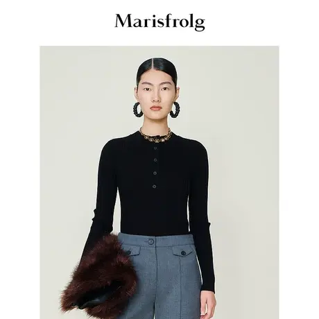 【奥莱清仓保暖季特价 】玛丝菲尔毛衣商品大图