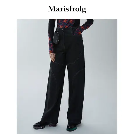 【奥莱清仓保暖季特价 】玛丝菲尔牛仔裤商品大图