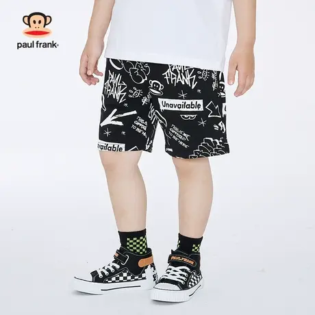 大嘴猴男童夏季短裤外穿中大童薄款裤子儿童夏装五分裤潮中裤洋气商品大图