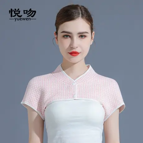 纯棉肩周肩膀保暖护肩坎肩睡觉防寒短外套短袖产后坐月子女士护肩图片