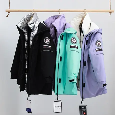 享永子【冬日私藏】白鹅绒工装加厚羽绒服女运动廓形内胆可拆卸图片