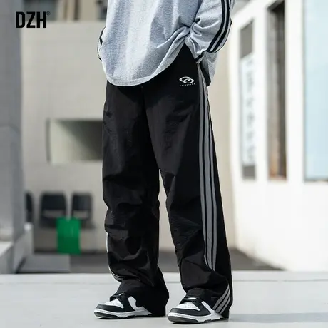 男士运动休闲裤男春夏宽松裤子2024年春季新款男裤速干裤直筒长裤商品大图