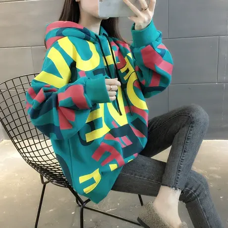 卫衣2023年新款女装韩版秋冬季秋款秋装宽松女士加厚上衣外套爆款图片