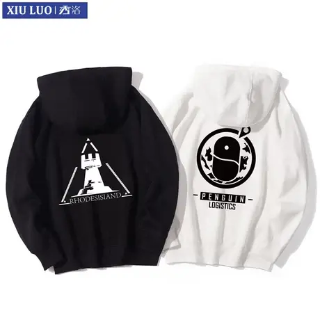 秀洛明日周边卫衣阿米娅动漫游戏博士方舟男女衣服能天使初始秋季图片