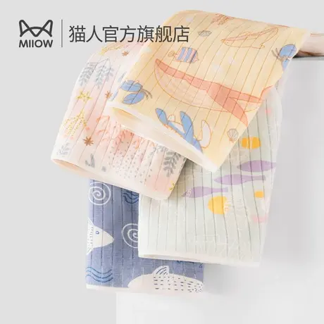 猫人轻暖亲肤内裤女强力无痕零感纯棉抑菌裆2024款冬季新款女内裤商品大图