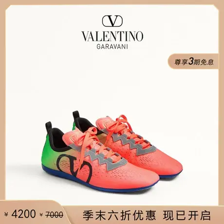 [季末优惠]华伦天奴VALENTINO男士 CHROMATHON 科技织物运动鞋图片