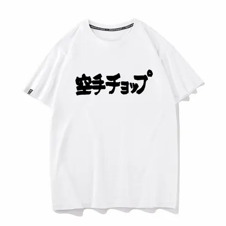 电影 恋如雨止 小松菜奈同款日文印花宽松男女纯棉短袖t恤半袖潮商品大图