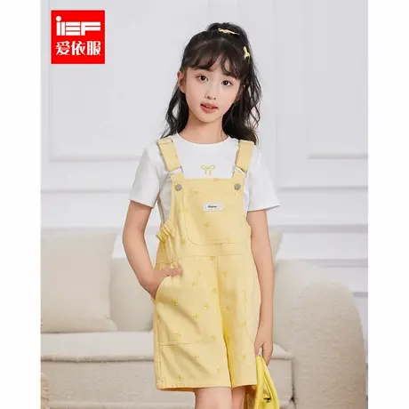 MINIIEF【爱依服童装】2025夏季新款甜美可爱洋气女童背带套裤图片