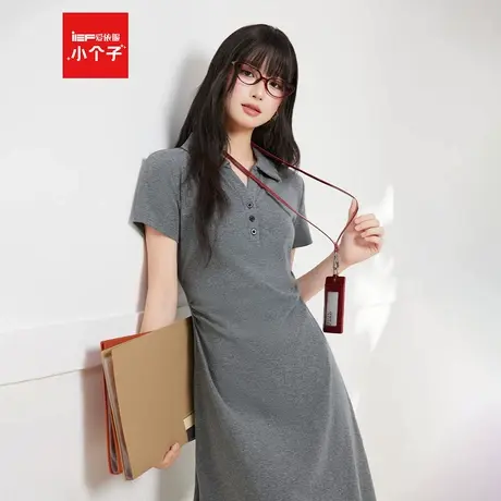 IEF/爱依服连衣裙2025夏秋新款韩版简约休闲慵懒风百搭连衣长裙图片