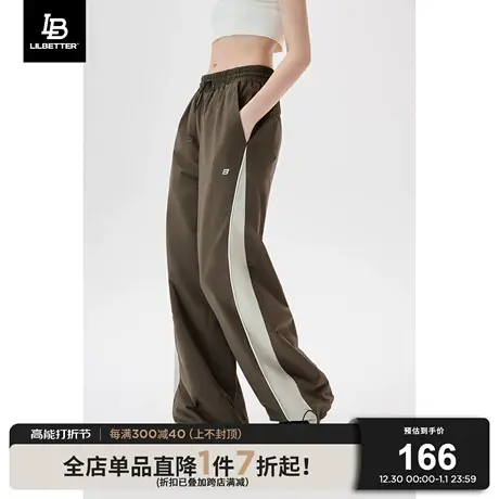 Lilbetter休闲裤男春季美式高街长裤百搭裤子春秋款宽松直筒裤潮商品大图