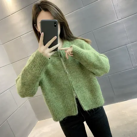 毛衣2024年新款女装春秋季春款春装女士针织开衫宽松百搭外穿爆款图片