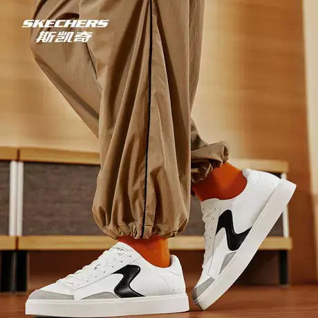 Skechers斯凯奇2024新款板鞋轻质吸震透气多舒适支撑254030商品大图