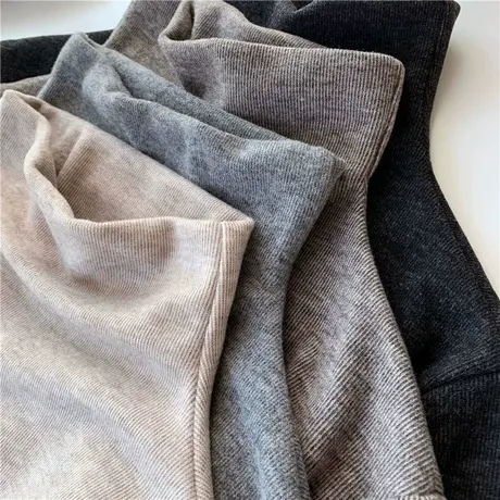 德绒保暖半高领修身上衣冬季韩版洋气减龄长袖T恤加绒加厚打底衫图片