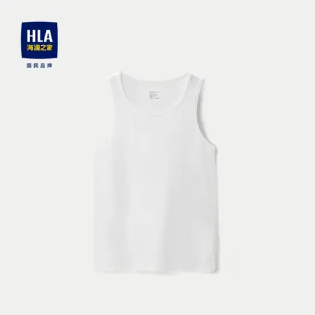 【两件装】【奥莱】HLA/海澜之家包内衣背心柔软轻薄无袖打底衫男商品大图