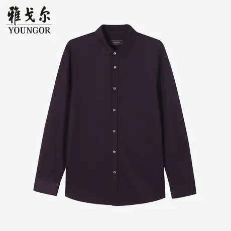 【商场同款】雅戈尔男士长袖衬衫春秋新款官方商务休闲男衬S3683商品大图
