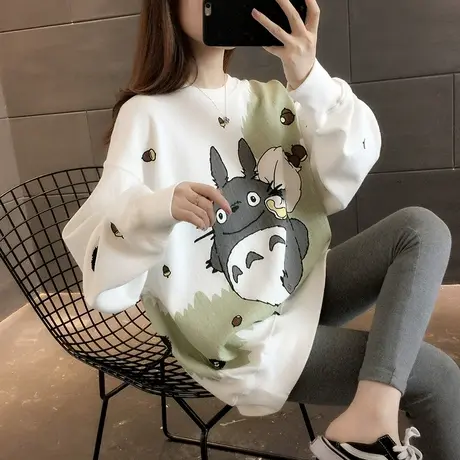 卫衣2023年新款女装韩版秋冬季秋款秋装宽松女士加绒外套爆款上衣图片