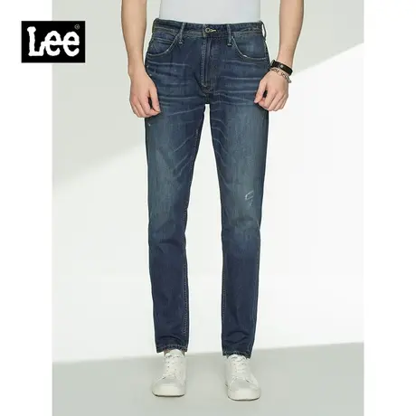 Lee商场同款101+21春夏新品731小直脚轻薄蓝男牛仔裤L147315DB77T图片