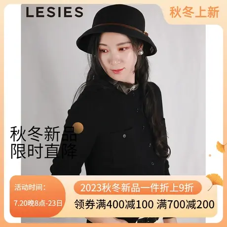 【100%羊毛】蓝色倾情2023秋冬季新款开衫女针织衫宽松长袖羊毛衫图片
