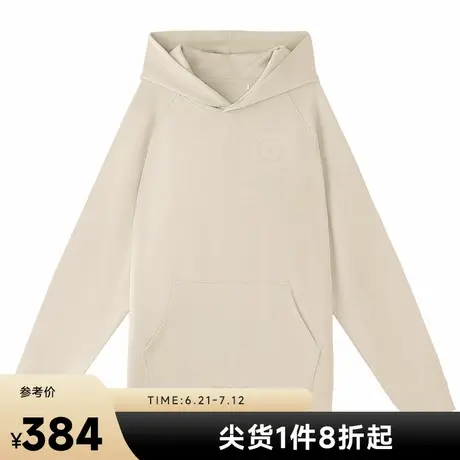 美特斯邦威连帽卫衣男女同款2025春季新款宽松休闲纯色百搭上衣男图片
