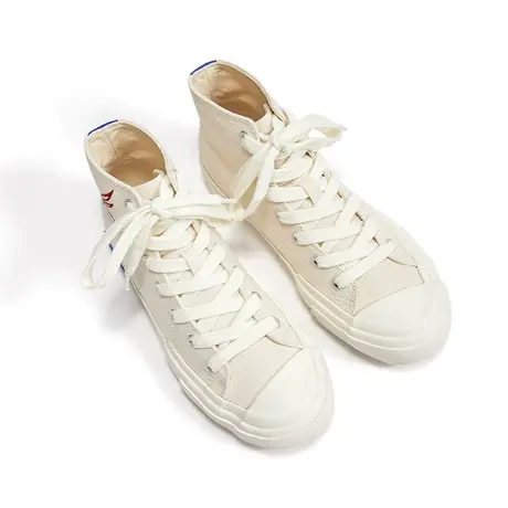 飞跃经典高帮帆布鞋春夏款情侣百搭透气休闲鞋学生日系运动板鞋女商品大图