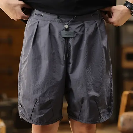 男士短裤运动休闲夏季薄款大码直筒透气男款裤子宽松百搭五分裤商品大图