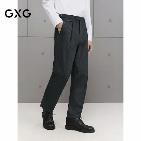 GXG男装 商场同款灰色套西西裤商务长裤25年秋季新品G25X145014图片
