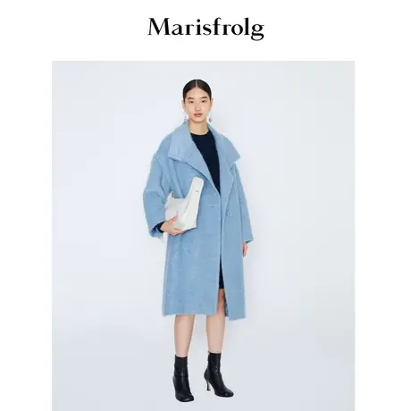 【奥莱清仓保暖季特价 】玛丝菲尔毛呢外套图片