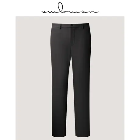 十米布秋冬新款弹力抗皱轻松商务休闲西裤男防滑设计修身垂感长裤商品大图