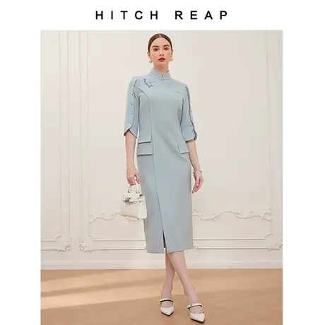 希区瑞普高端改良旗袍女优雅春夏季新款气质中国风礼服连衣裙图片