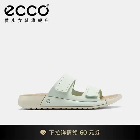 ECCO爱步女鞋一字拖鞋 春夏新款时尚休闲鞋凉拖鞋外穿 科摩206823图片