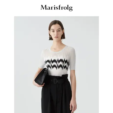 【奥莱清仓保暖季特价 】玛丝菲尔毛针织衫商品大图