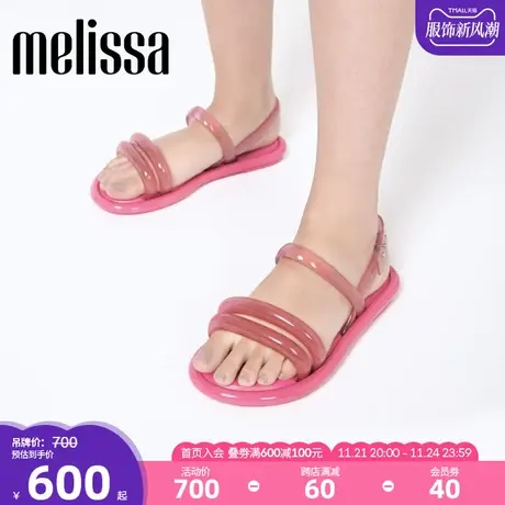 Melissa梅丽莎2023款女士时尚泡泡凉鞋果冻鞋33906商品大图