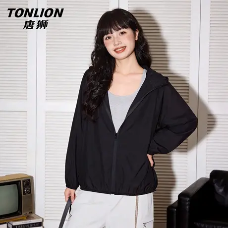 唐狮官方轻薄防晒服女2026新款夏宽松显瘦upf50+外套凉感防晒衣VC图片