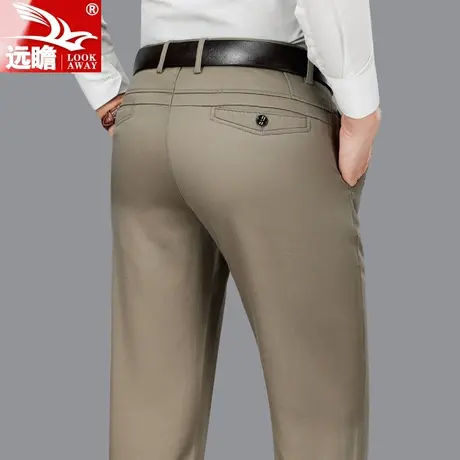 男士商务休闲裤秋季中老年西裤宽松直筒西装裤舒适百搭裤子春秋款商品大图