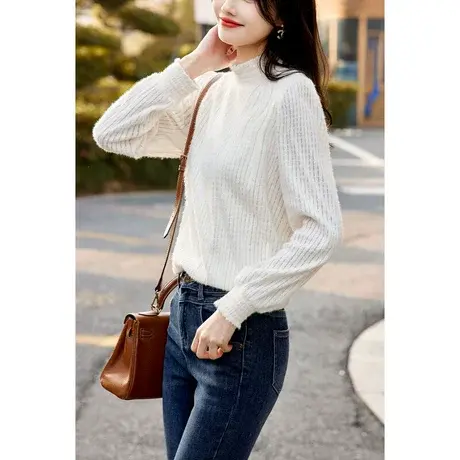 时尚气质套头针织衫商品大图