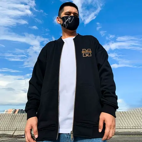 2025新款拉链卫衣男秋冬季开衫胖子oversize大码男装宽松加绒外套商品大图