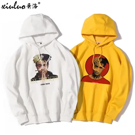 秀洛xxxtentaction同款说唱嘻哈卫衣潮牌hiphop卫衣宽松秋季衣服商品大图