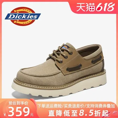 Dickies工装鞋男2025夏季新款男鞋休闲鞋低帮皮鞋男款男士马丁鞋商品大图