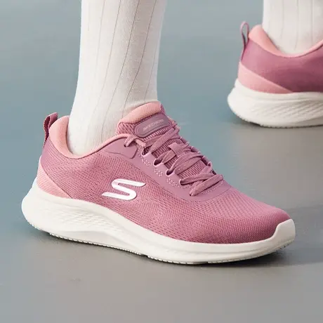 斯凯奇（SKECHERS）女鞋夏季 2025新款软底网面鞋轻便透气跑步鞋商品大图