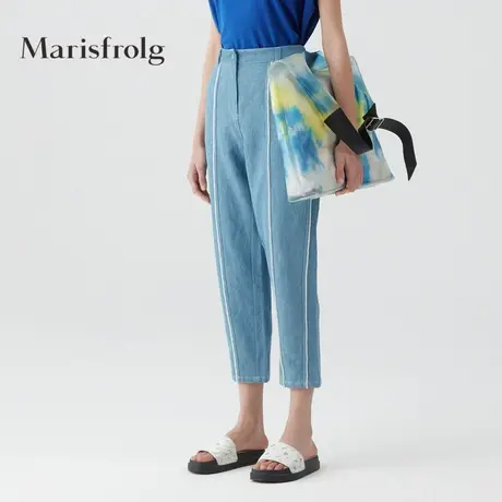 【奥莱清仓保暖季特价 】玛丝菲尔牛仔裤商品大图