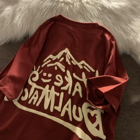 超火cec小众设计感t恤女港味大码oversize短袖ins潮夏季情侣上衣图片