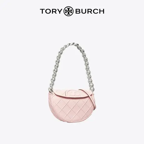 【12期免息】TORY BURCH 汤丽柏琦 FLEMING迷你单肩新月包 143575商品大图