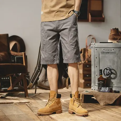 Modi Nick/摩帝尼克夏季宽松五分裤男士短裤户外休闲男多口袋百搭商品大图