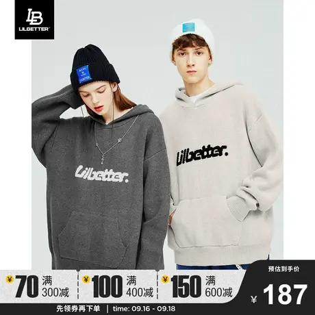 Lilbetter毛衣男新款冬季线衣情侣衣服百搭上衣加厚男装针织衫LB商品大图