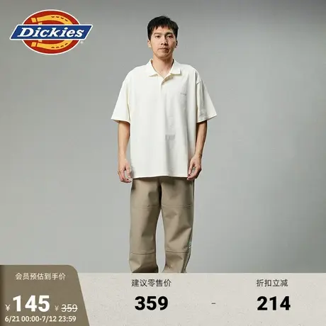 Dickies春夏 重磅棉材质宽松简约设计休闲短袖Polo衫 男女情侣图片