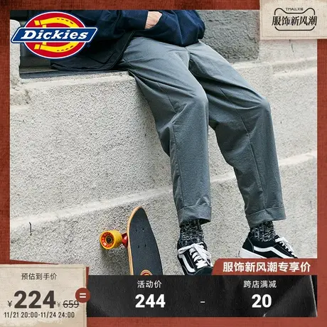 Dickies商场同款秋冬 工装风情侣休闲长裤 宽松萝卜裤商品大图